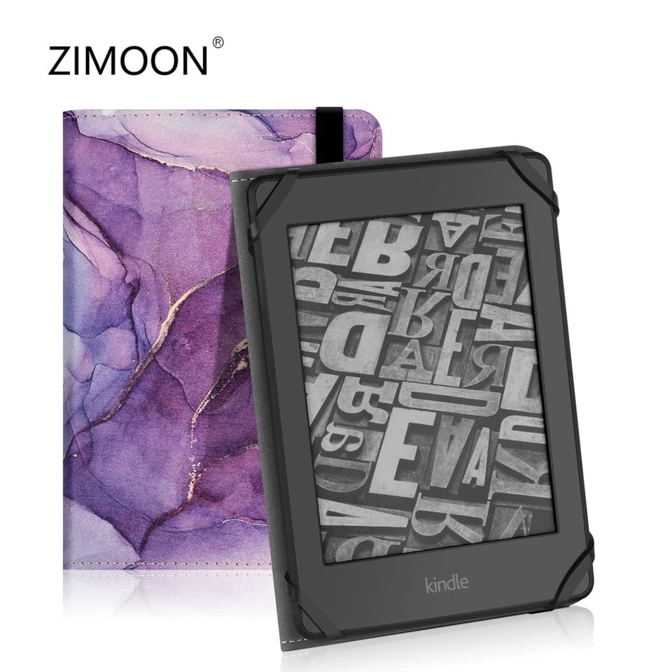 Universal 6 inch E-book Cover with Hand Strap for Kindle