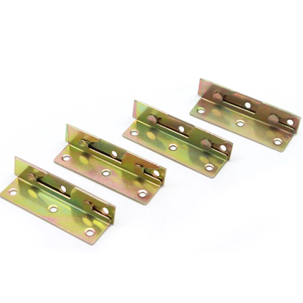 Bettgitterhalterung Bettscharnier Bettgitterhalterungen Halterung Beschlagverbinder Verschluss Eckbettscharnier Schienenbeschläge aus Holz