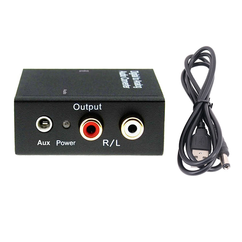 Efficient Digital to Analog Conversion with Optical Coaxial Cable and 3 5mm Adapter for ray Players and Home Cinema Systems