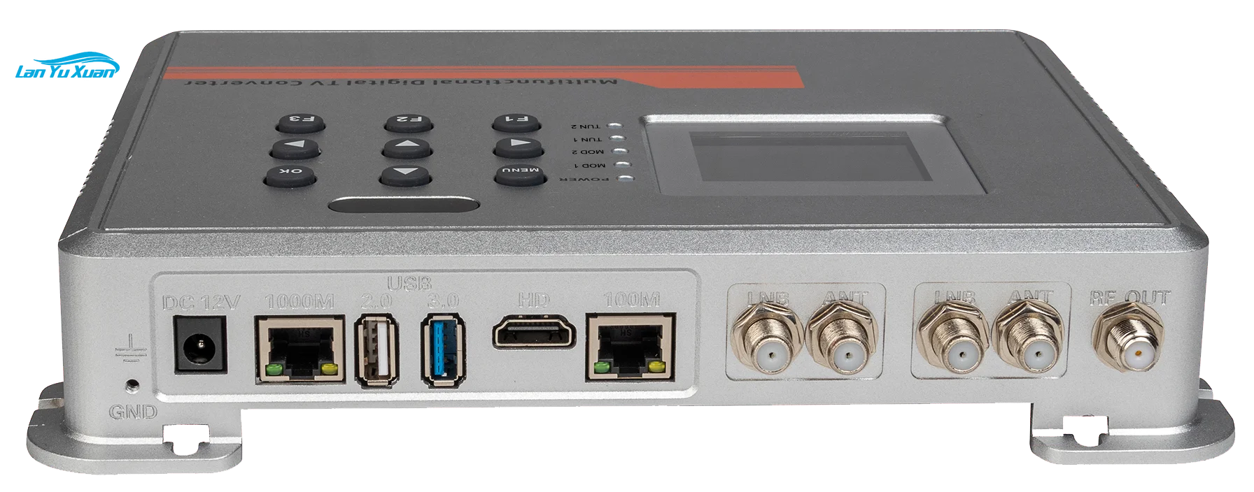 DMB 8631 2 DVB-SS2 to RF Transmodulator Modulator