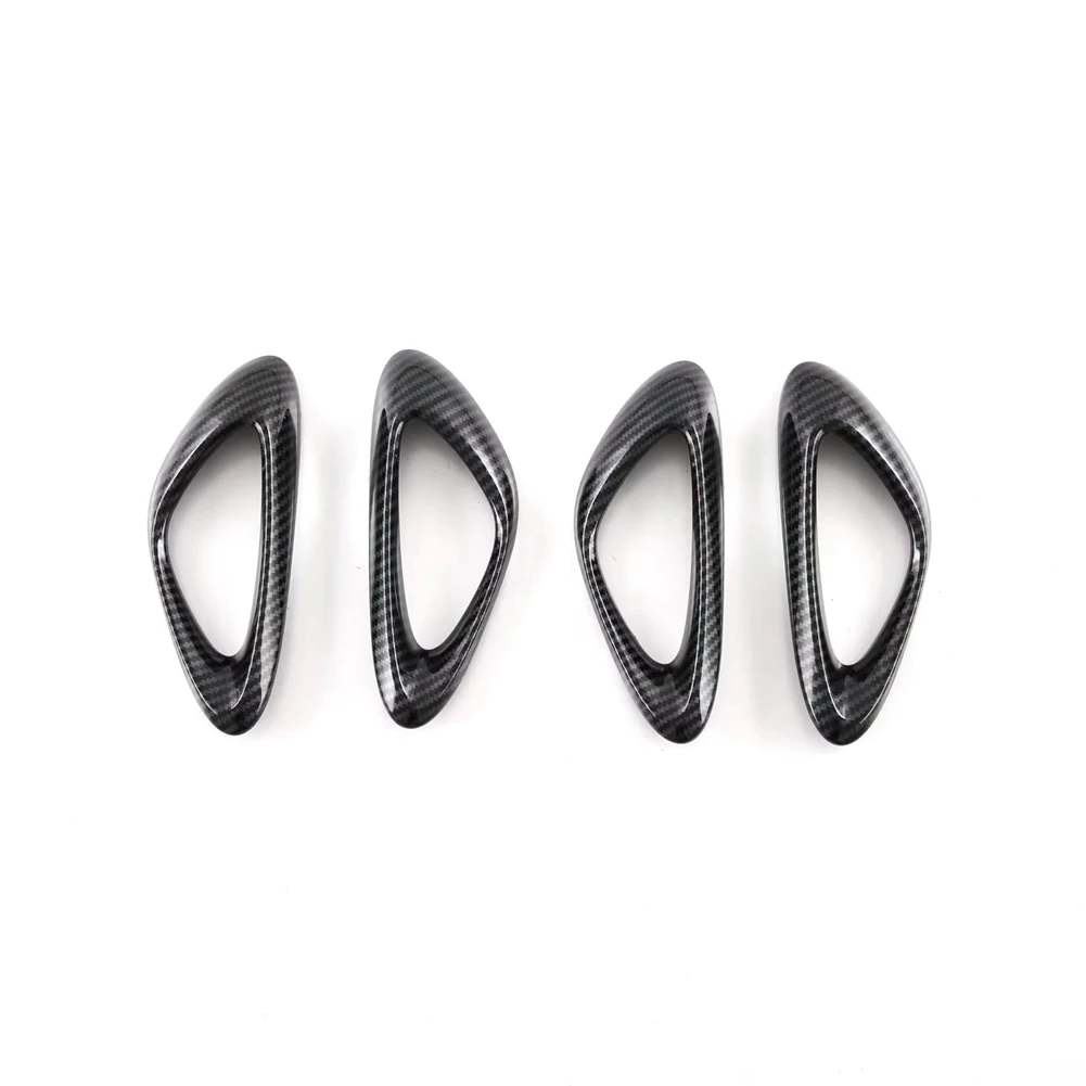 Carbon Fiber Abs is Suitable for Byd Seal Interior Modification Car Door Inner Handle Trim Strip Inner Handle Stickers