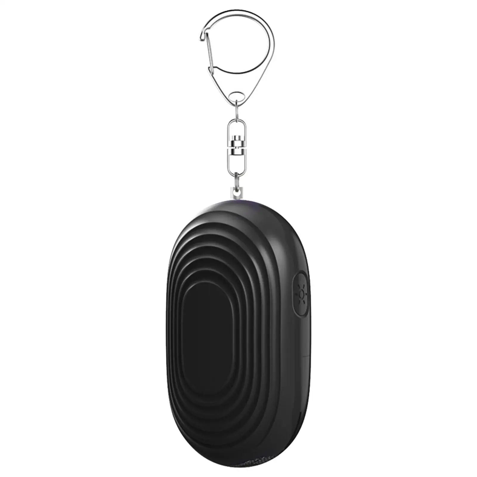 Alarma Personal segura con luz LED nocturna para mujer, llavero de alarma de seguridad de 120dB para senderismo, viajes, correr de noche, acampar