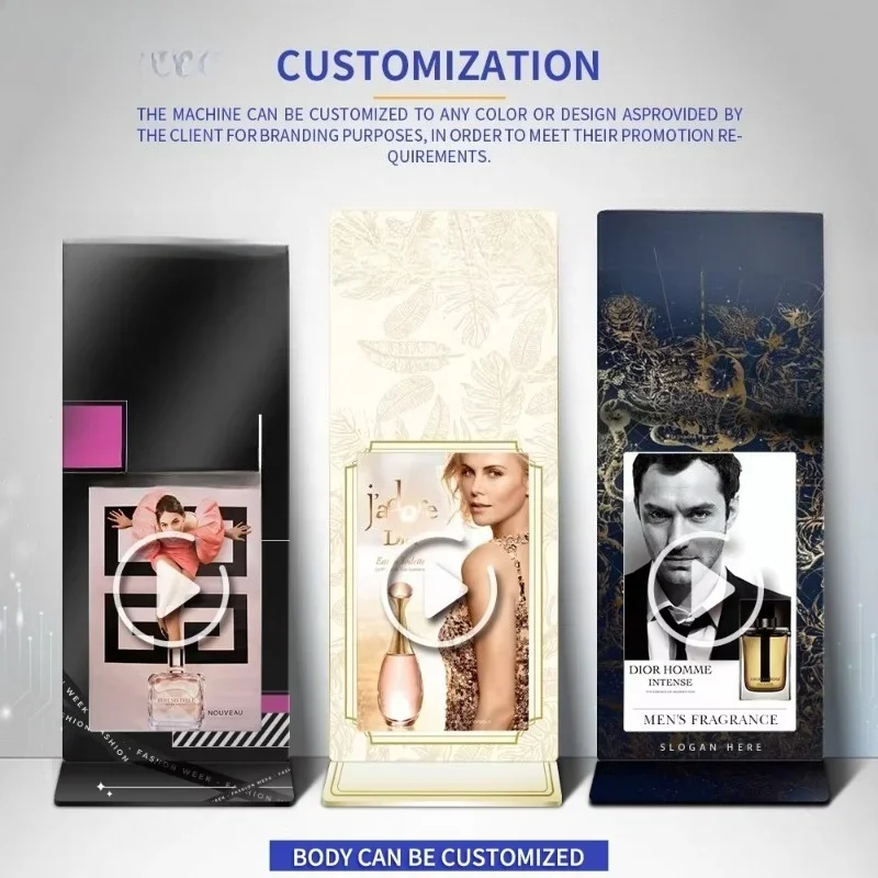 Mobile Perfume Display Stand with 43\