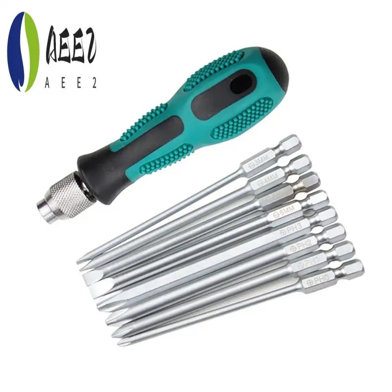 

AEE2-9-In-1 Screwdriver Set Maintenance Tools Eight-Bit Screwdriver Portable Set Carry-On Bag