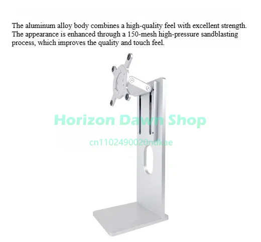24''-40'', Max Support 10KG MONITOR  CNC Aluminum Alloy XDR STYLE LCD MONITOR Lift and Rotary BRACKET VESA