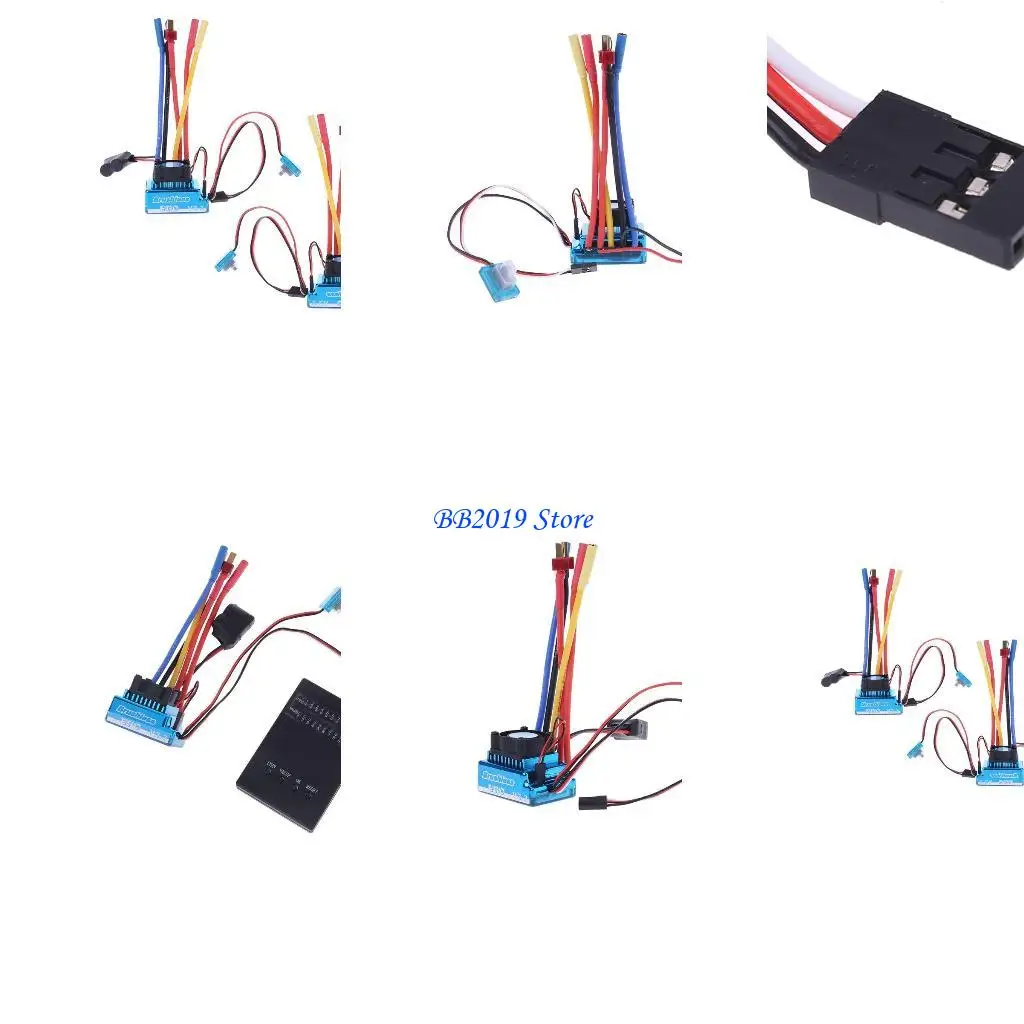 

Q0KB RC Brushless ESC New Waterproof Speed Controller for Remote Control Off-road