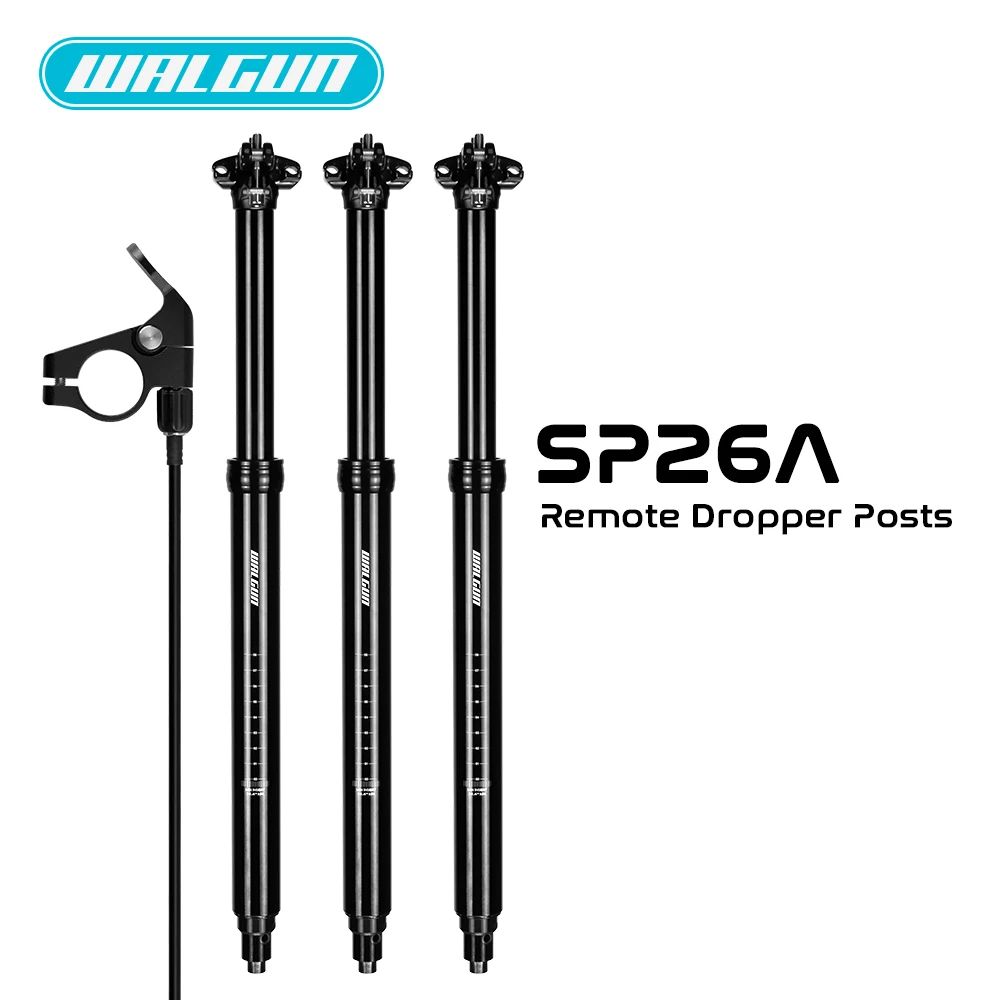 

SP26A Bike Seatpost Dropper Post Compatible 27.2mm 30.9mm 31.6mm for Road MTB Mountain Travel BicycleSizes 100 125 150 170