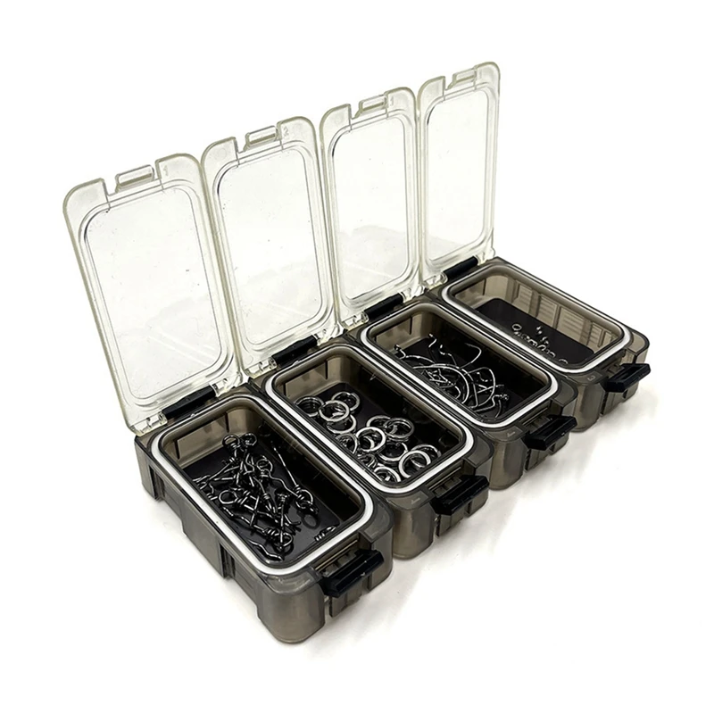 Fishing Bait Storage Case Double-Layer Fishing Lure Organizer Portable Fishing Tackle Case Fishing Accessory Tools