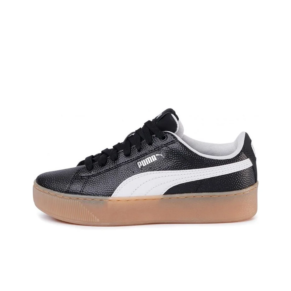 puma-ヴィッキー-プラットフォーム-ライトウェイト-ロートップ-スケートボードシューズ-レディース-ブラック