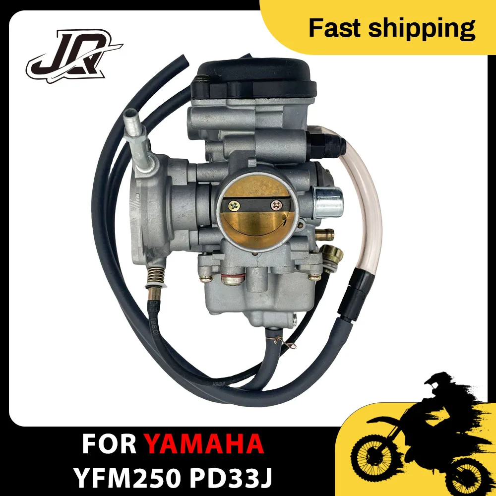 

For Yamaha GRIZZLY YFM250 YFM350 YFM400 YFM450 PD33J Big Bear Wolverine Kodiak Grizzly Bruin YFM 4X4 Carb ATV Carburetor