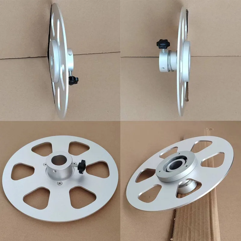 Film roll baffle plate baffle, aluminum alloy spring pressure plate, label fixed die-cutting ring
