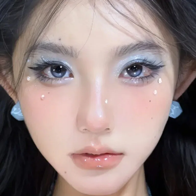 Ombretto diamantato Gel Cream Pearl Glitter Evidenziatore Shimmer Baco da seta Pigmento Cosmetici per il trucco del viso e del corpo duraturo ad asciugatura rapida