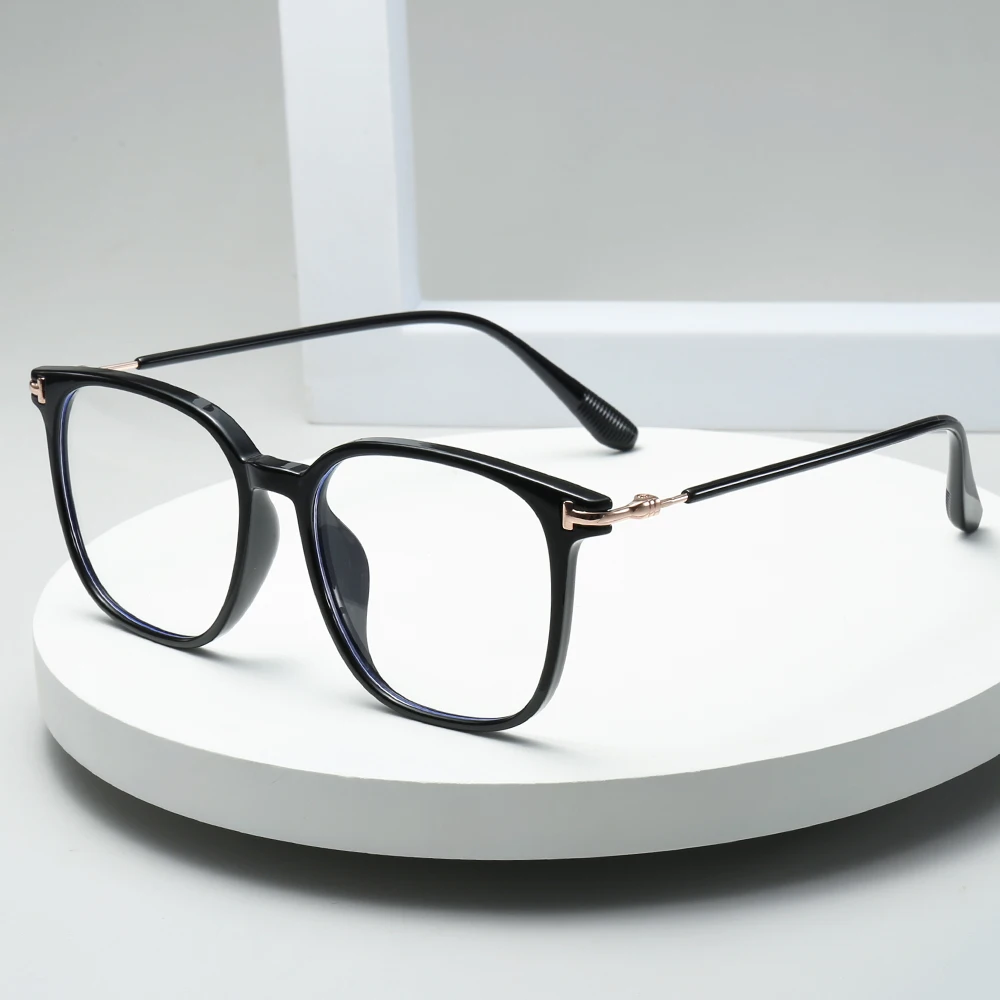 

Очки с защитой от синего света, материал TR, легкая и модная оправа, универсальные очки для поездок на работу для мужчин и женщин MS8150