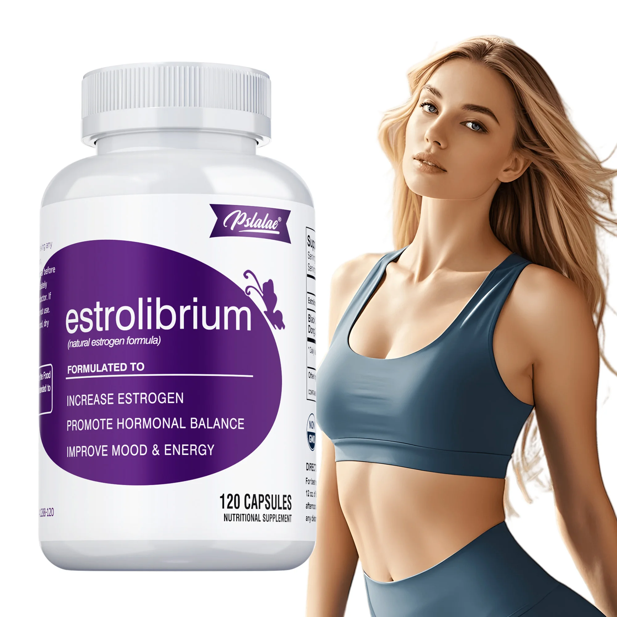 

Female Hormone Balancing Capsules - Boosts Energy, Menstrual Support Supplement, and Increases Hormone Levels