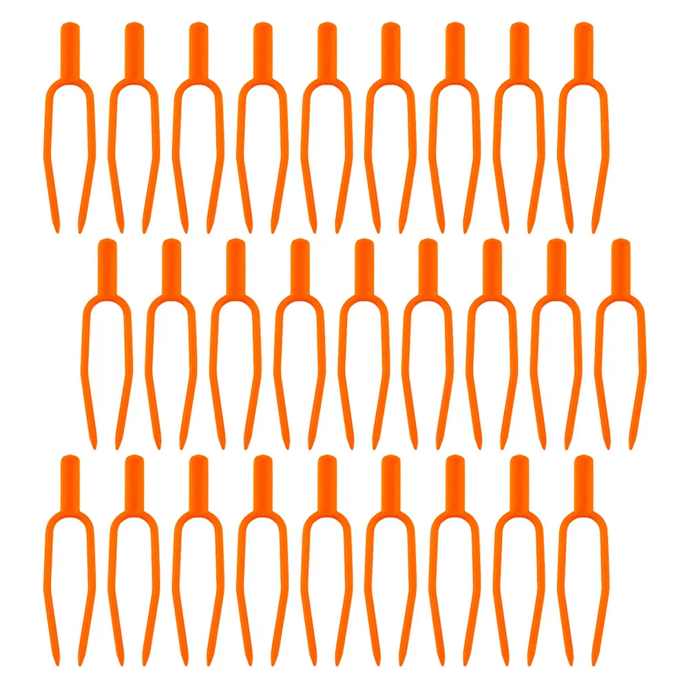 

150 pcs Plant Fork Reusable Gardening Vine Clip Fixing Clamps 6 5cm Plastic Forks Strawberry Stolon Fixator Durable