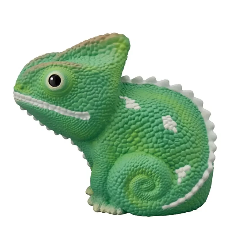 カメレオン EX カシャポンかわいい動物デスクトップ飾りアクションフィギュア模型玩具