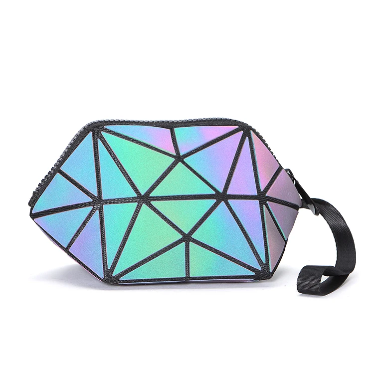 Geometric Cosmetic Bag For Women Toiletry Bag Fashional Makeup Bag