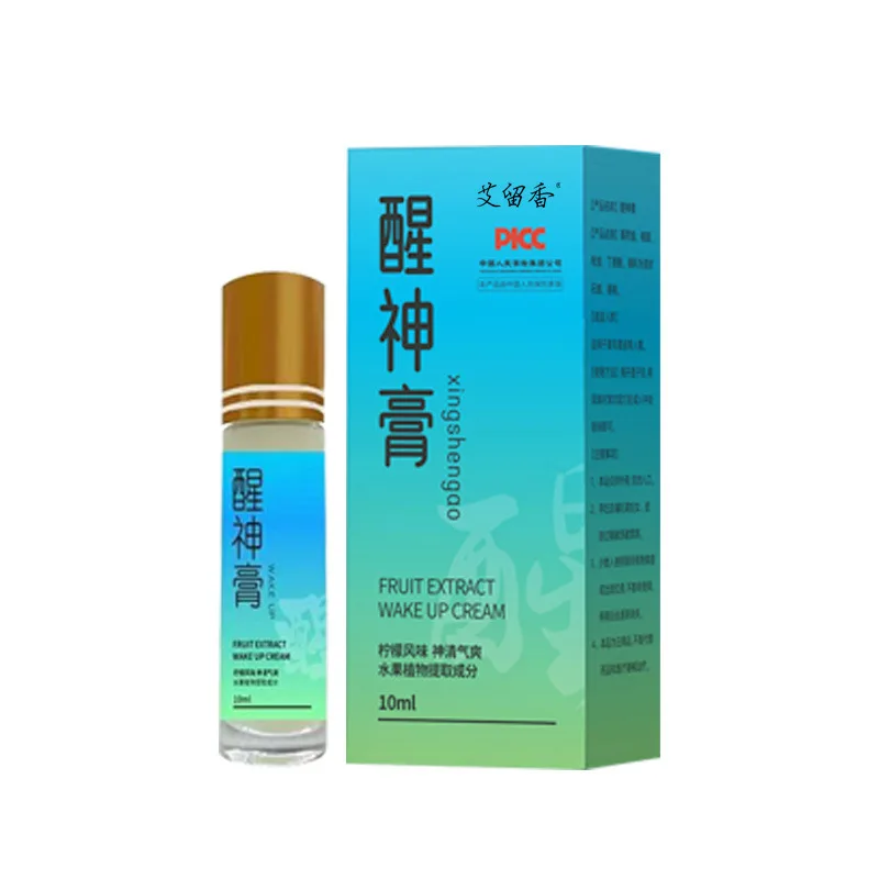Refreshing Balm Cooling Oil Mint Roller Anti Motion Sickness Portable Travel Essential Oil 10ml