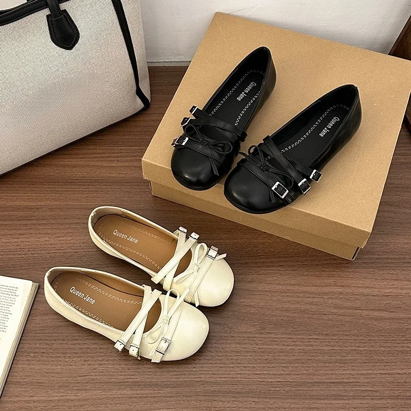 2026-new-spring-women-ballet-flats-comfortable-round-belt-buckle-toe-shoes-street-style-ladies-eelgant-dress-mary-jane-shoes