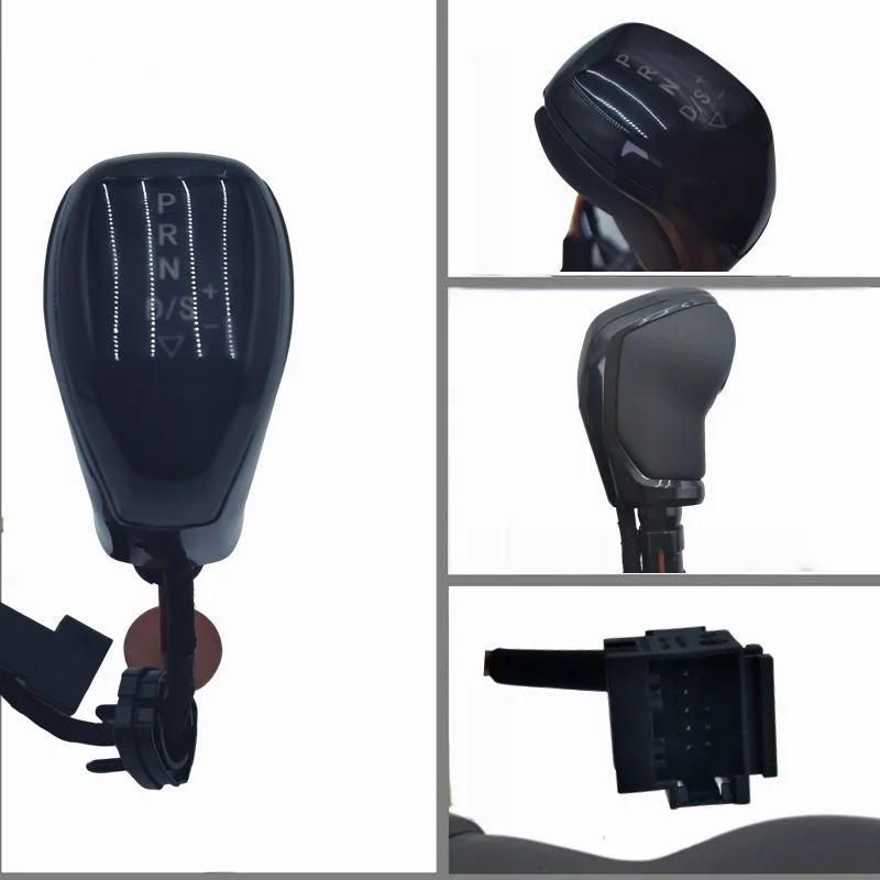 For Car Automatic Electric LED Gear Shift Knob Lever With Wire Fits for VW B8 Mk7 SEAT Leon Mk3 / Octavia Superb 2