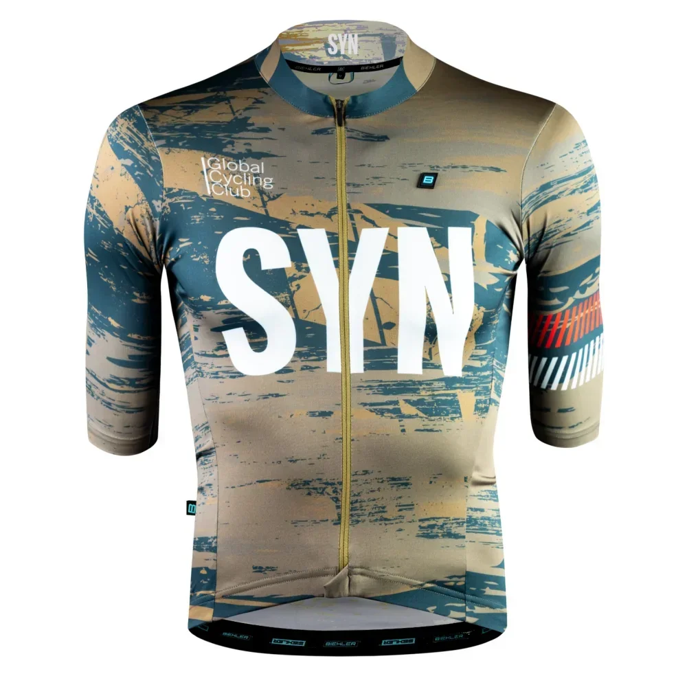 Syn Cycling Jersey Men Bike Top MTB Bicycle Shirt Mountain Road Riding Clothing Cyclist biking summer Blouse Mountain Jersey