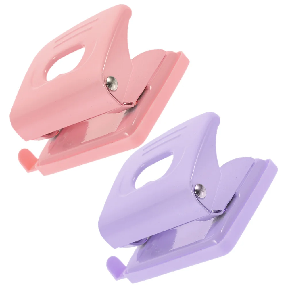 2 قطعة ثقب الناخس المعادن البلاستيكية المتينة سهلة الاستخدام تحديد المواقع الدقيقة المنزل مكتب المدرسة السفر ورق الحرف DIY المشاريع