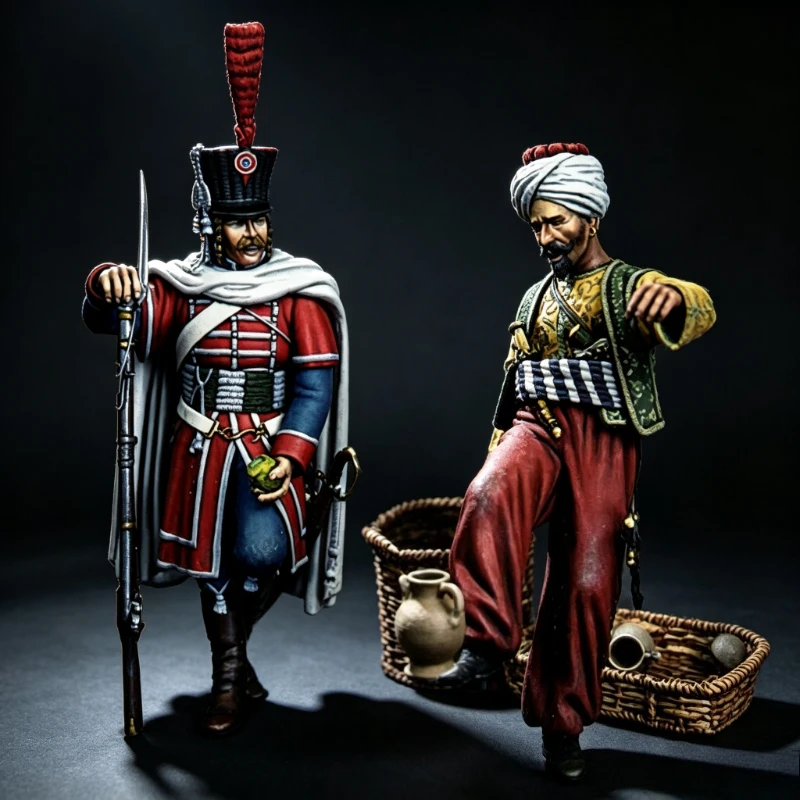 Масштаб 1/32, 54 мм, литая под – обзор и цена Model Kit Anubis