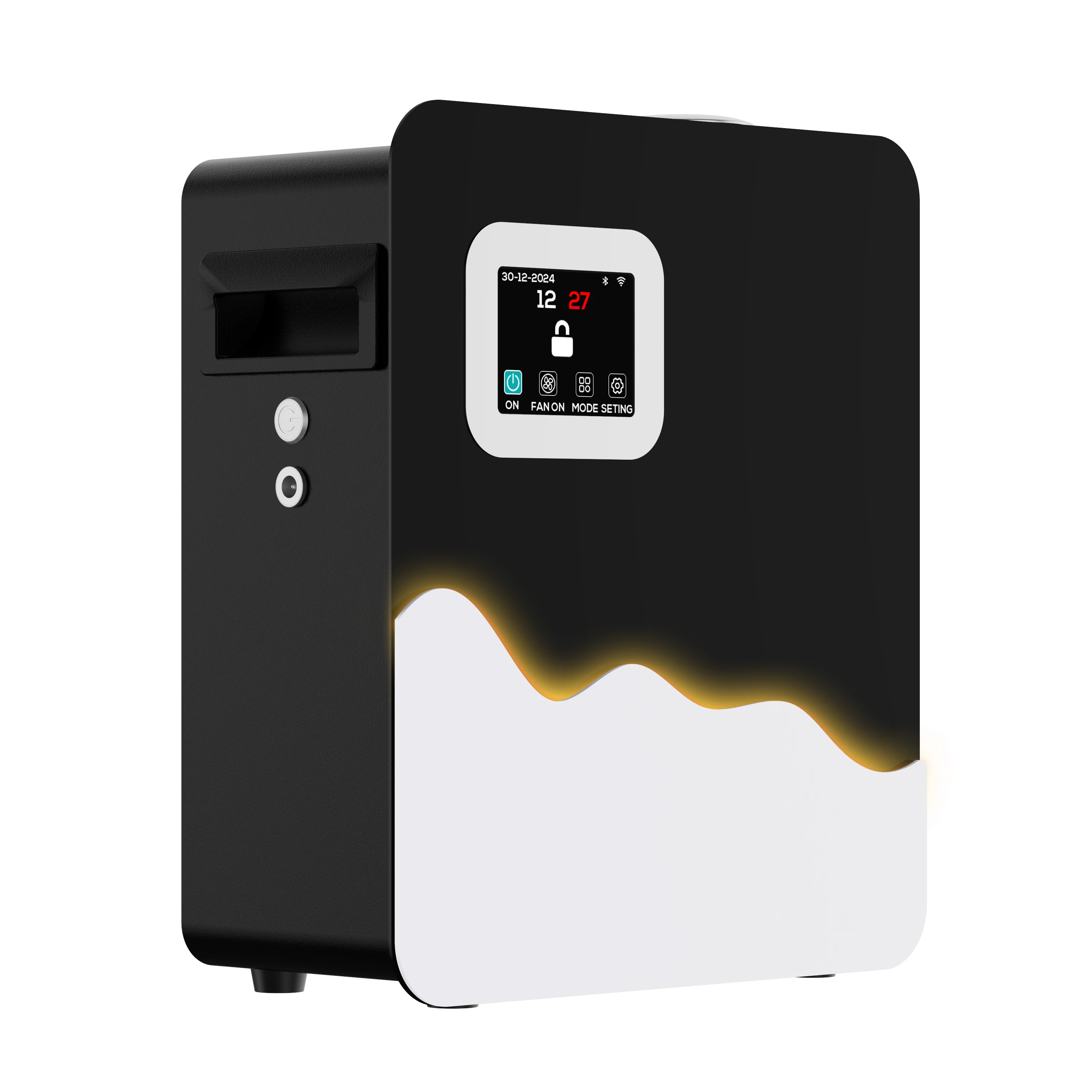 New Luxury Metal Home Hotel Small Waterless Nebulizer Scent Diffuser Air Humidifier Diffuser Aroma Diffuser Machine
