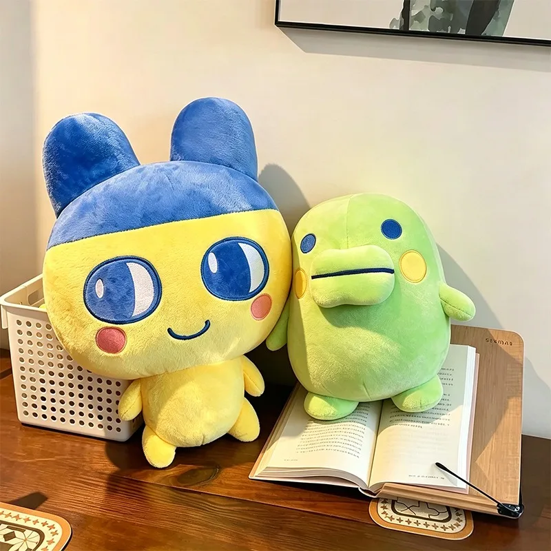 Bandai Tamagotchi Plush Toy Protective Cover Large Mouth Harumi Earphone Bag Hanging Ornament Stuffed Doll Cute Soft Toys Gifts