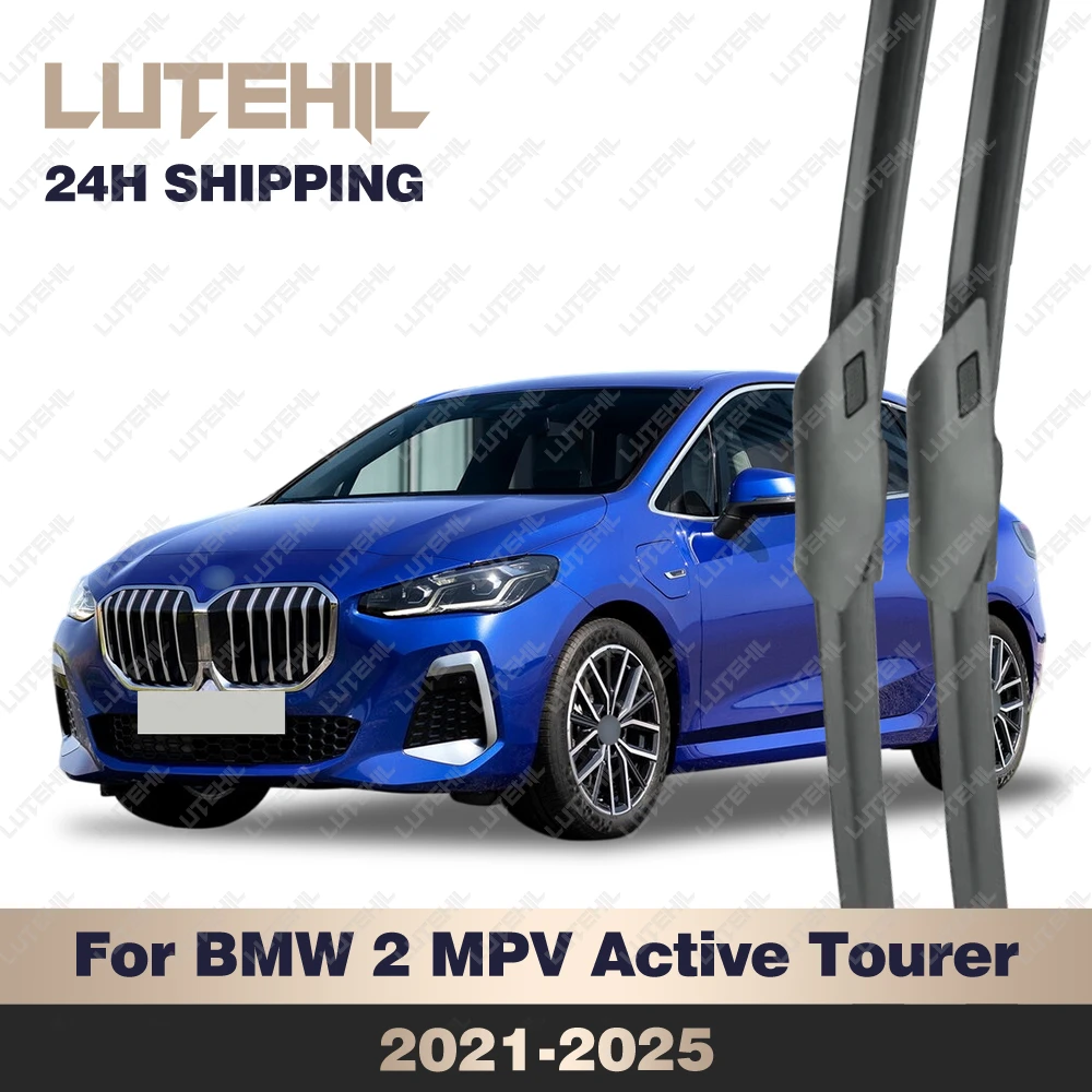 For BMW 2 mpv active tourer U06 2021-2025 2022 2023 2024 Wiper Front Wiper Blades Windshield Windscreen Window Brush 26