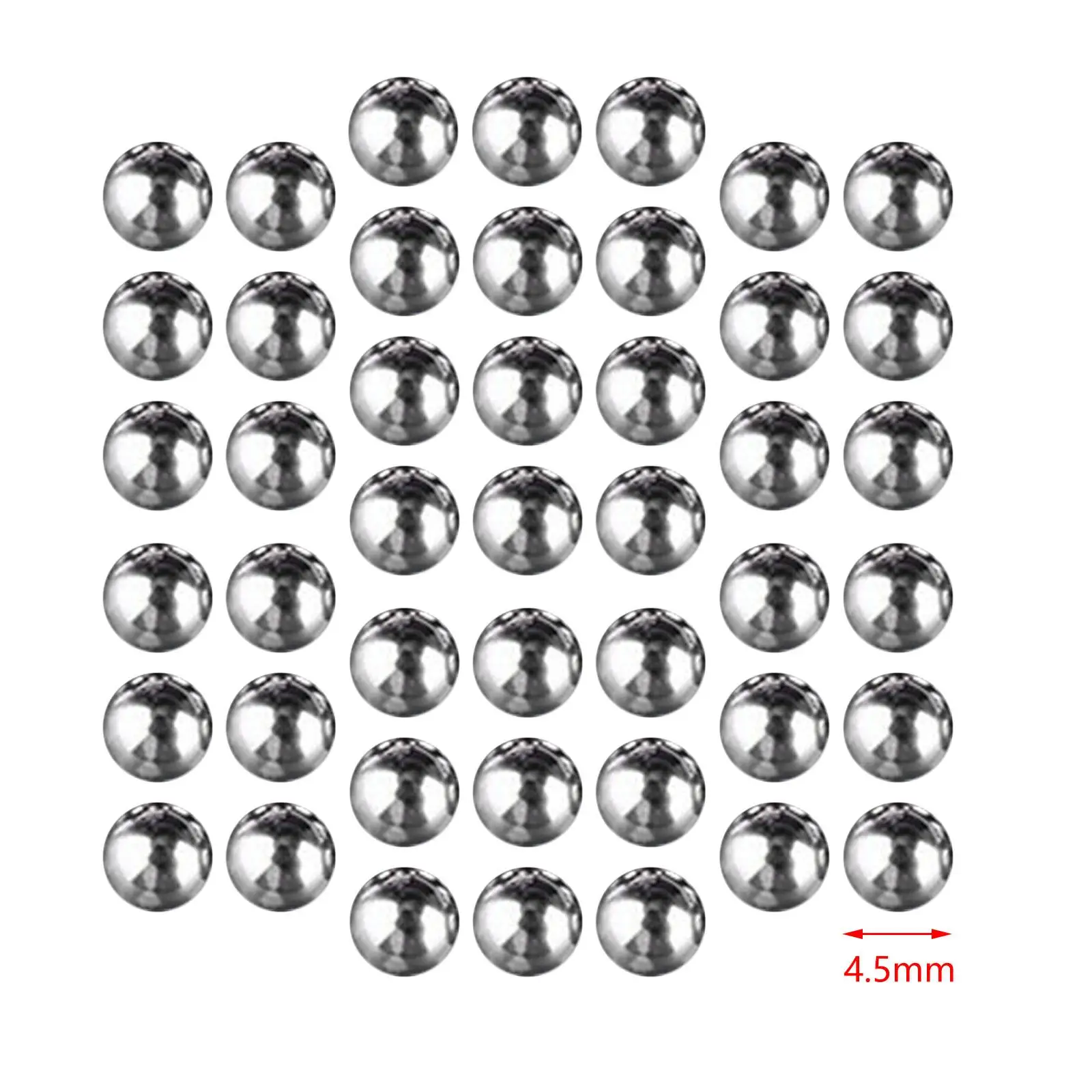 45 Stuks Verf Mengbal Accessoires 4.5Mm Stevig Voor Model Verf Stalen Bal