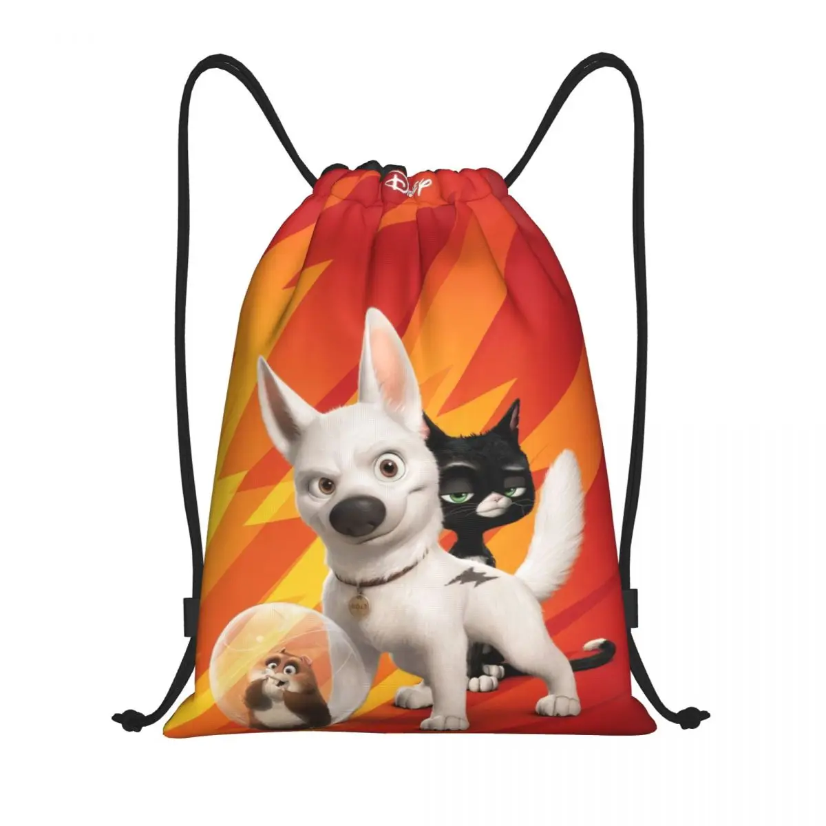 

Custom German Shepherd Bolt Drawstring Bag Men Women Foldable Gym Sports Sackpack German Shepherd Shopping Storage Backpacks