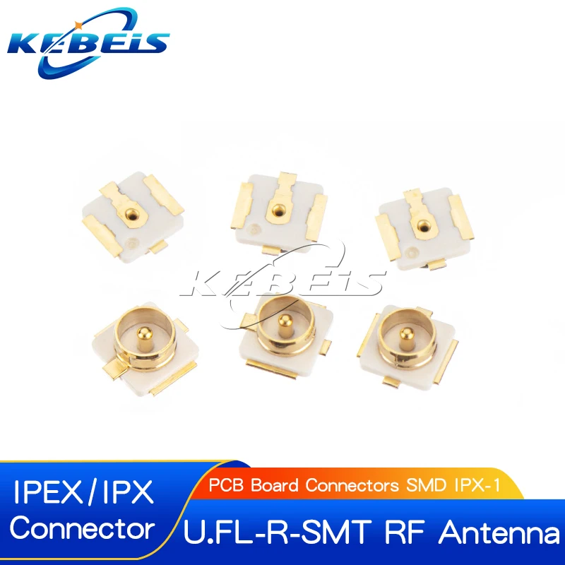 10/20/50Pcs U.FL-R-SMT UFL IPX/IPX1 Board SMT Connection PCB Board RF Coaxial Connectors SMD IPX Male Socket Antenna Pedestal