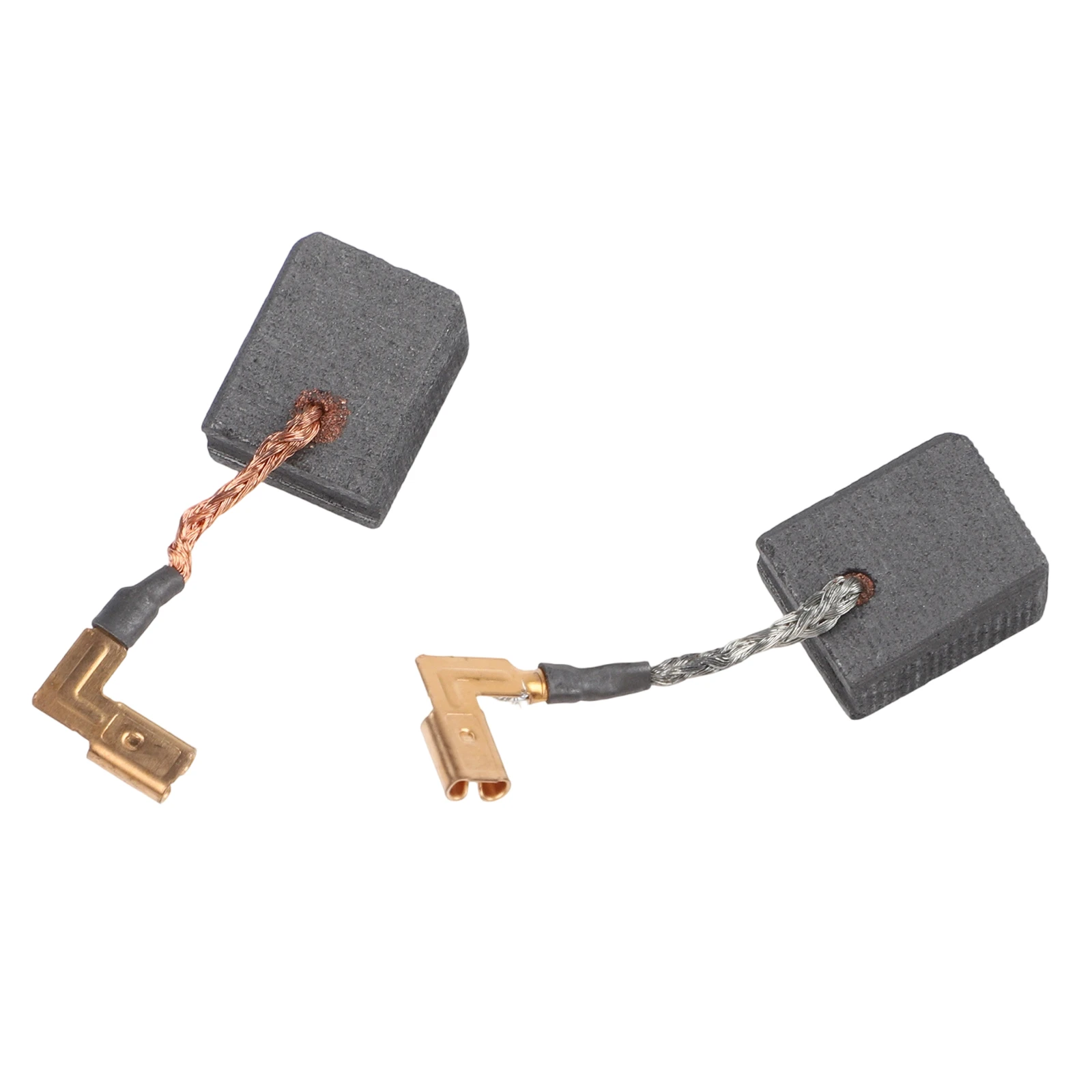 Carbon Brush Parts For Repair Wear Item As Picture Power Tool Parts Includes Springs Intermittent Use Metal Components