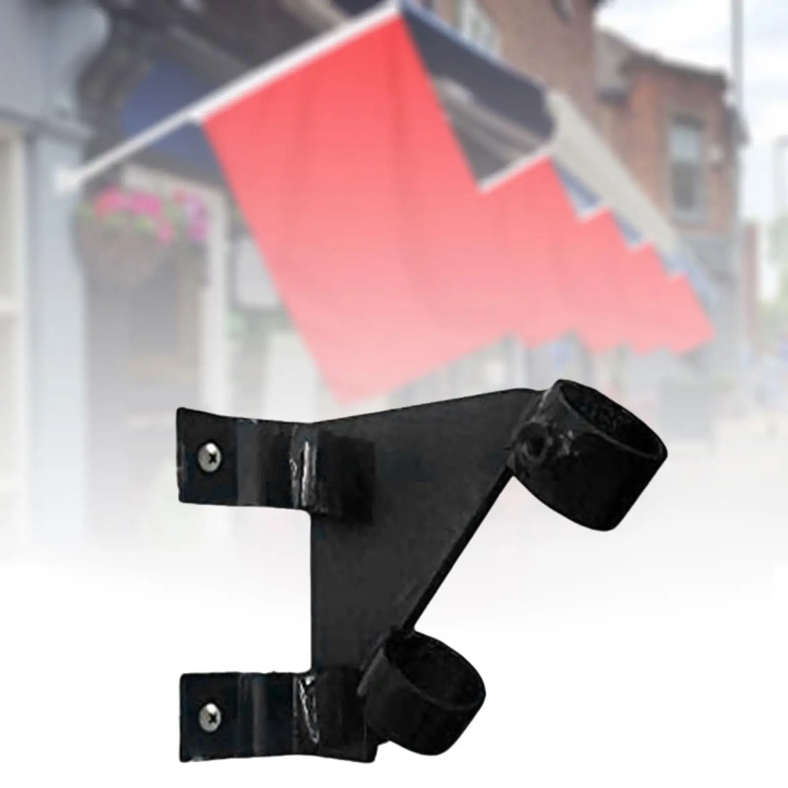 

Flag Pole Holder with Hardware Rust Resistance for Garden Porch 45 Wedge