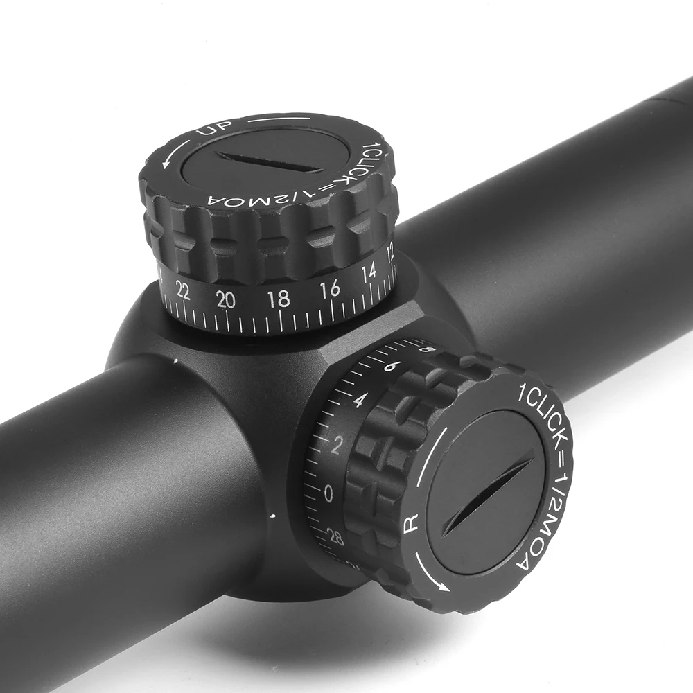1-5x24 نطاق البندقية نطاق مدمج نطاقات الصيد البصر التكتيكي زاوية واسعة Riflescope