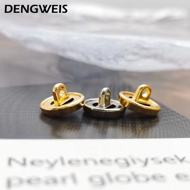 10 stücke 11mm Mini Nette Kinder Metall Tasten Für Kleidung Mode Frauen Manschette Kragen Hemd Nähen Tasten Großhandel Handwerk dekoration – Detail 6