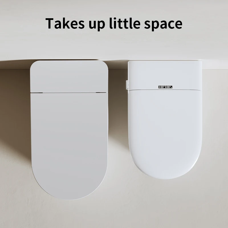 Smart Bidet Toilet Built-in Water Tank Full Function Light Emitting Diode Intelligent Automatic Adjustment WC Smart Toilet