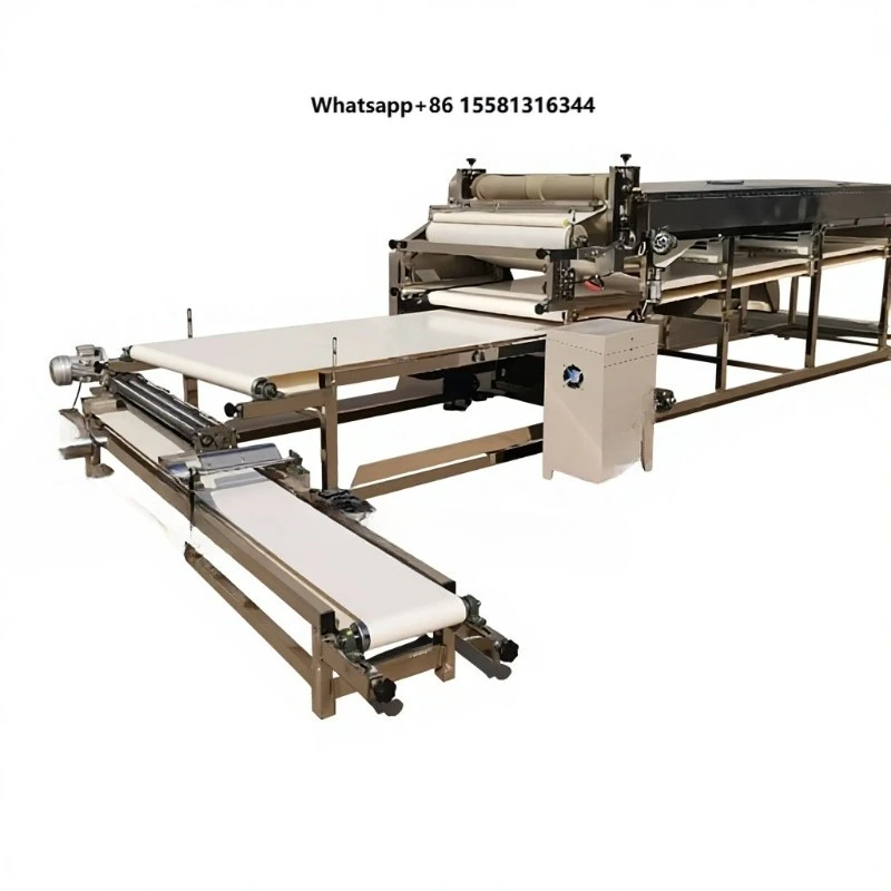 Fully Automatic Motor-Driven Commercial Cold Noodle Making Machine Handmade-Style Rice Noodle  Machine with 500kg/h Capacity