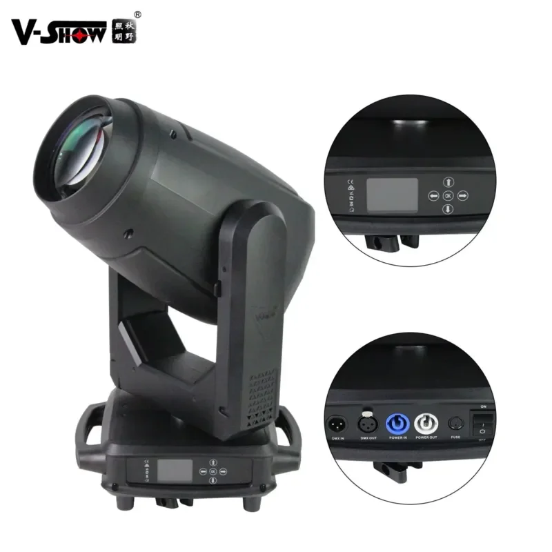 VSHOW S712 Shipping From Euro 450w Hybrid CMY CTO Moving Heads S712 Kuan Led 3in1 Beam Spot Wash 450W Sharpy Light for Dj view 3