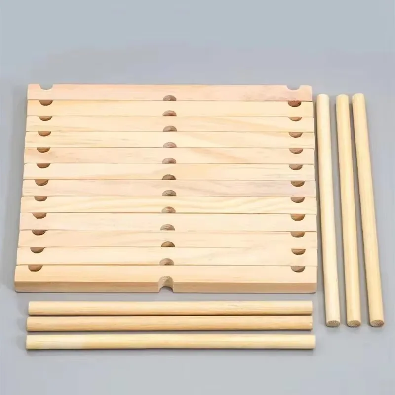 Fun STEAM DIY Wooden Beili Arch Bridge Construction Blocks Physics Science Experiment Assemble Puzzle Home Decor Gift for Adults