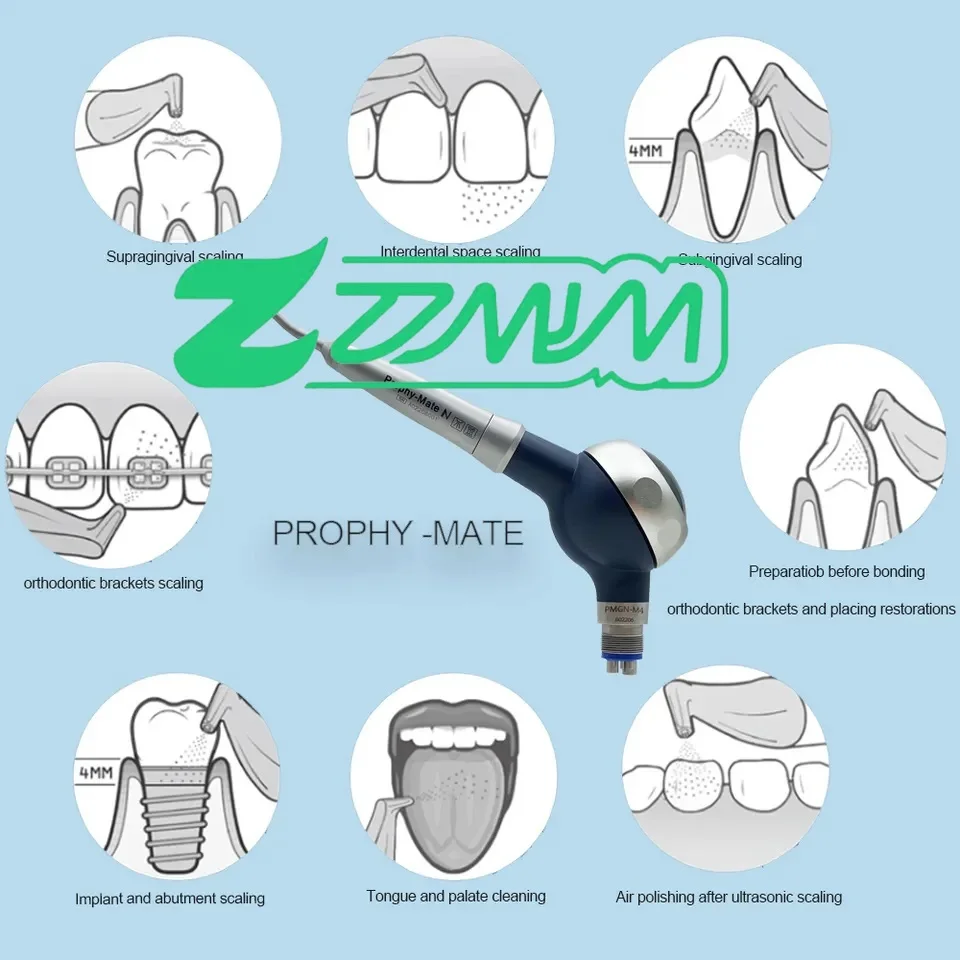 

Niceden Oral ден tal Отбеливание Мощность Чистка зубов Чистка Наполнение Средство для полировки зубов Пескоструйная обработка g un Турбина