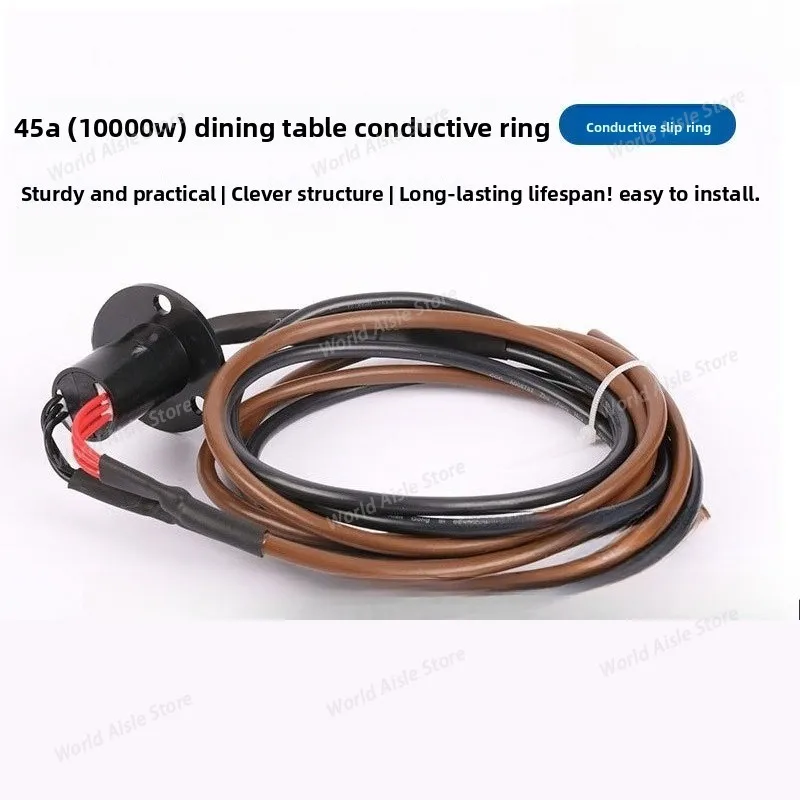 High-current Conductive Ring Electric Ceramic Stove Slip Ring 60A 90A