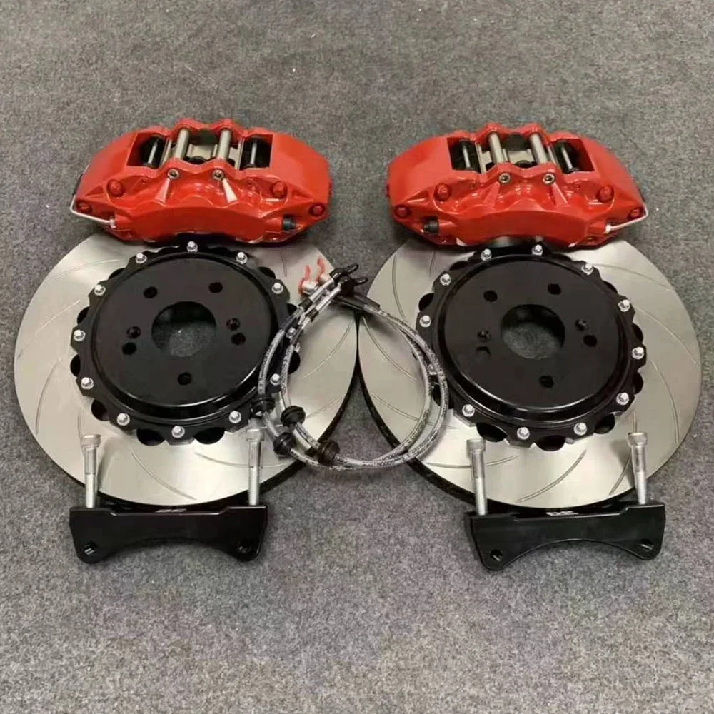 2025/عالية الأداء 6 وعاء الفرجار مجموعة الفرامل الكبيرة الدوارات الفرامل العائمة 355 مللي متر مخصص ل X5 Xdrive35I E46 330I F15 X5 2017
