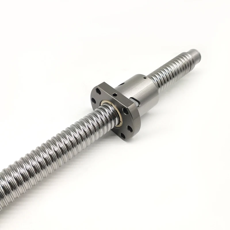 1set Left thread ball screw of left thread SFU2505 500/600/800/900/1000/1500mm with ball nut  standard end machined for BK/BF20