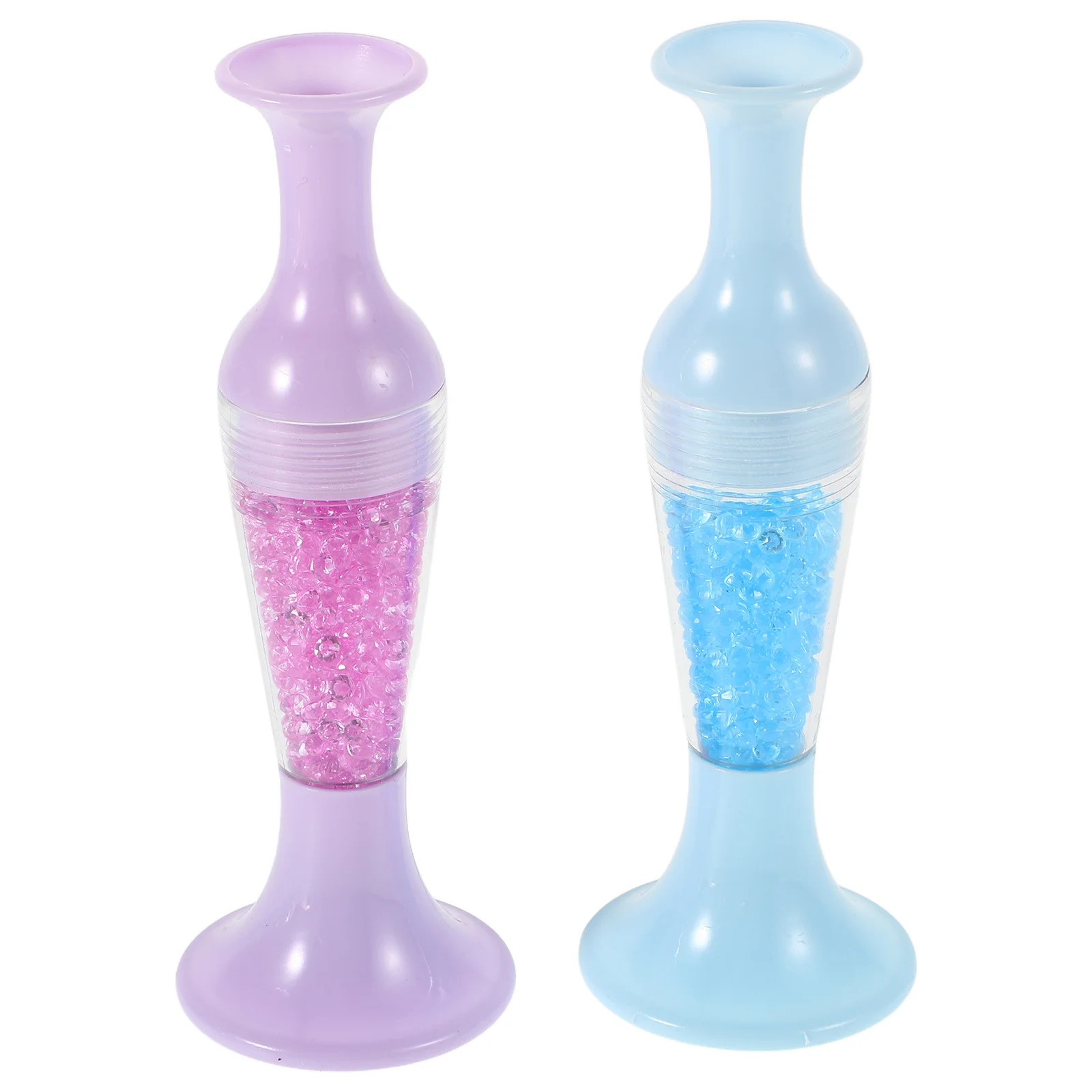 

2Pcs Ergonomic Vase Shape Diamond Pen for Nail Art and Embroidery with Precision Dotting Dimond Art Paintings Pen