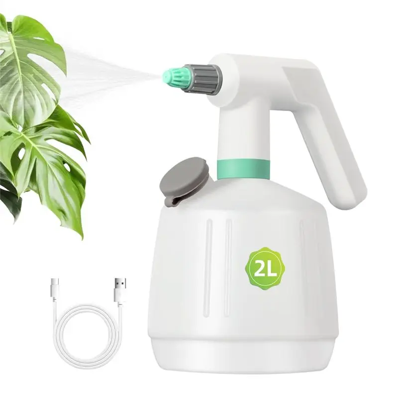 

Беспроводной электрический распылитель-2 л, многофункциональный портативный полив для чистки бутылок, перезаряжаемый