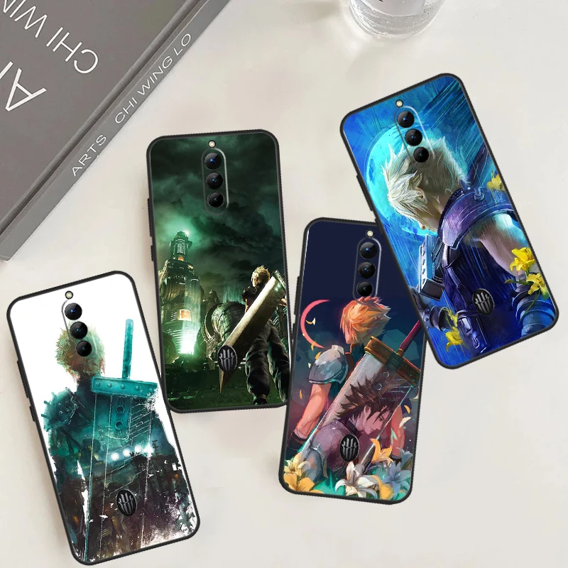 Final Fantasy VII Phone Case For ZTE Nubia Red Magic 8 8S 9 Pro Plus RedMagic 6S 7S 6 7 Pro 5S 5G 6R Cover