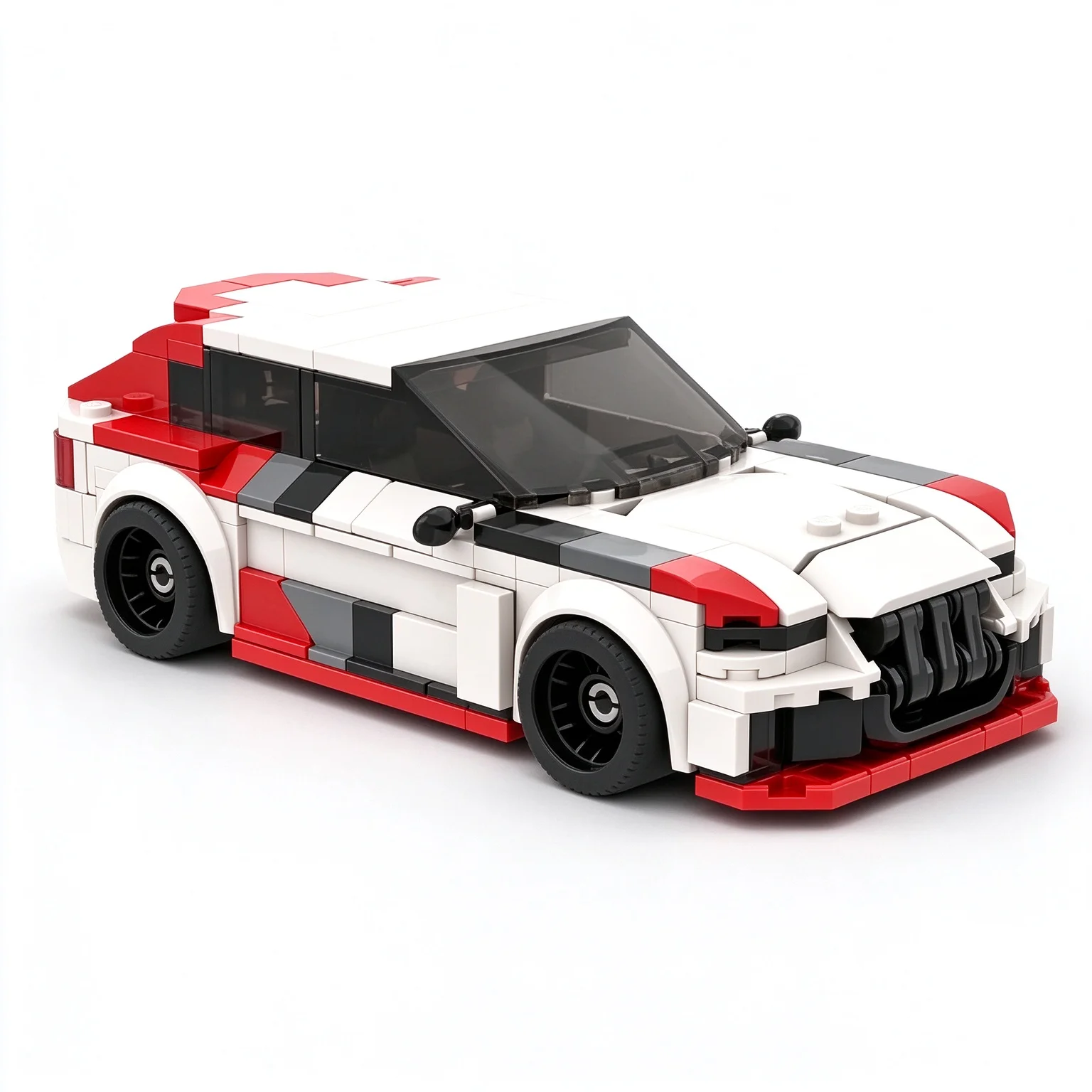 MOC RS6 GT Sports Wagon Building Blocks 322pcs DIY Assembly Bricks Model Collectible Display Toy Gift