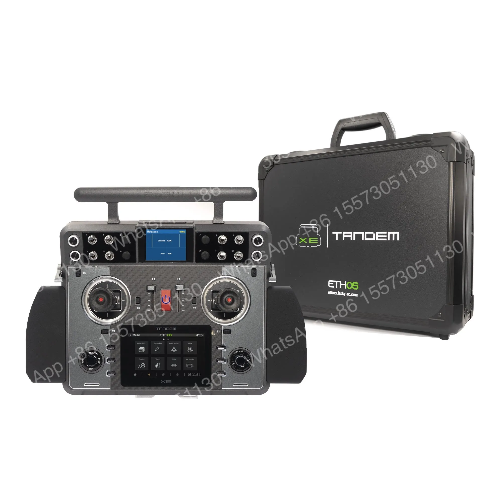[FrSky] XE remote control, single control, including aluminum box, no receiver